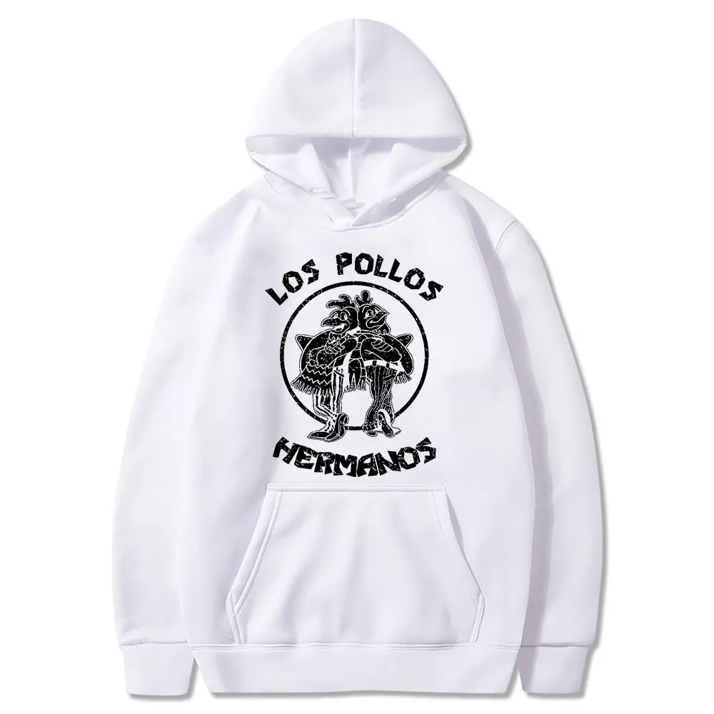 

Winter Fleece High Quality TV Series Breaking Bad Hoodie Los Pollos Hermanos Chicken Brothers Pullover Men Sweatshirt Streetwear