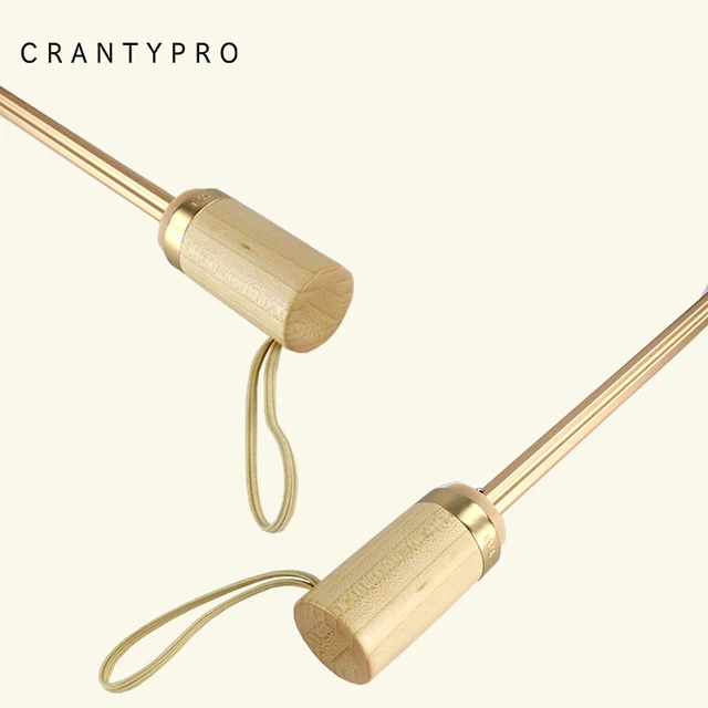 Crantypro Vintage Kopott Virágmintás Esernyő Elegáns Lótusz Háromszoros Gyerekek Tartós Hordozható Automatikus Nyitott Vízálló - Image 2