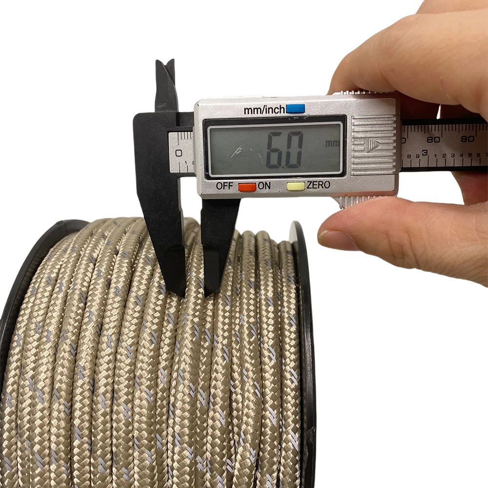 Enhanced Reflective Outdoor Tactical Rope for Survival and Adventure