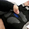 Anti Slip Shock Breathable Half Finger Gloves Breathable Cycling Gloves Fitness Gym Bodybuilding Crossfit Exercise Sports Gloves 3