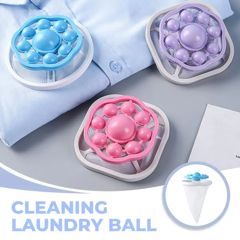 3 Pack Hair Filter Bag Pet Hair Remover Laundry Dryer Balls Reusable Washing Machine Hair Catcher Dog Cat Catcher Lint Remover