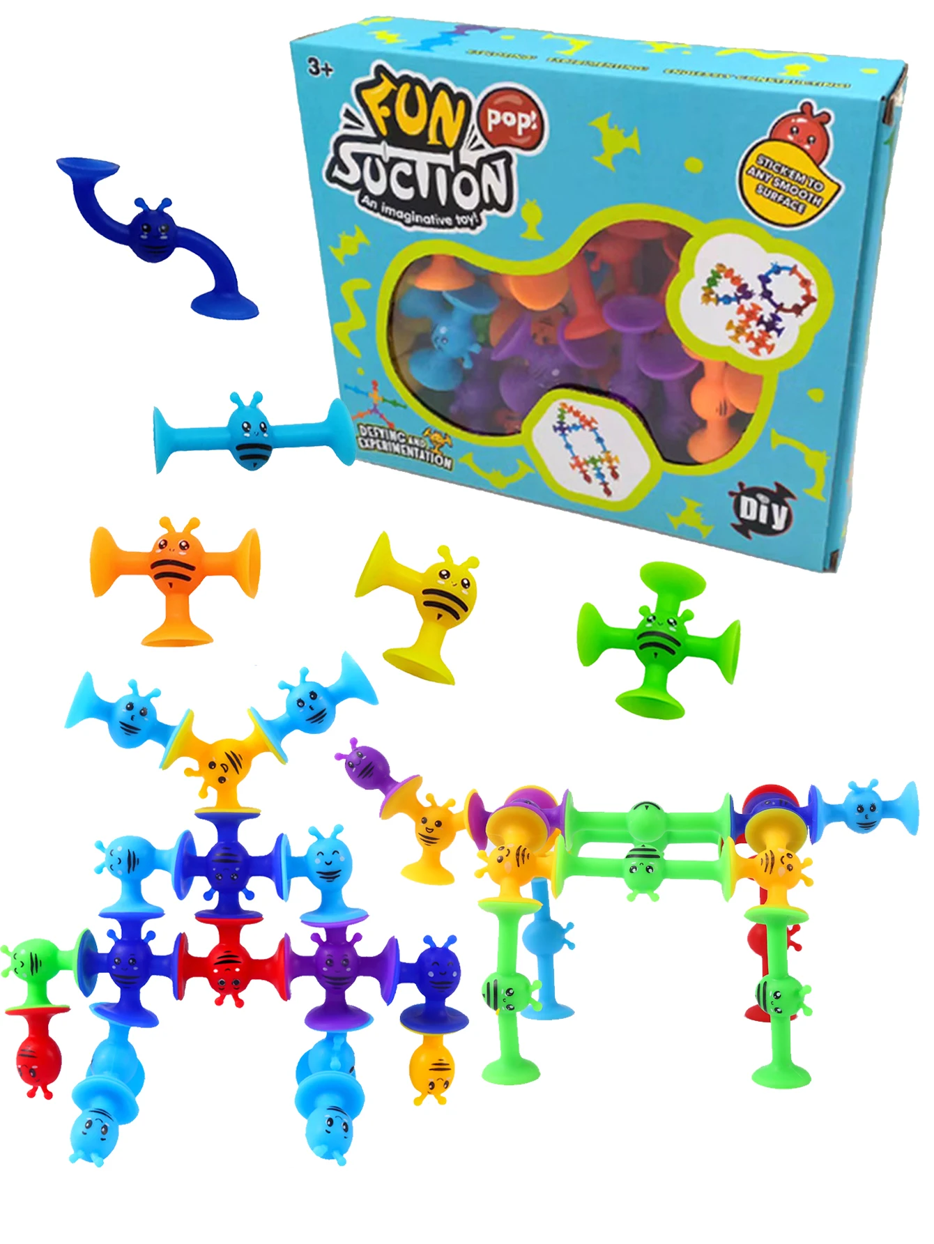 Suction Cup Bee Toys 6