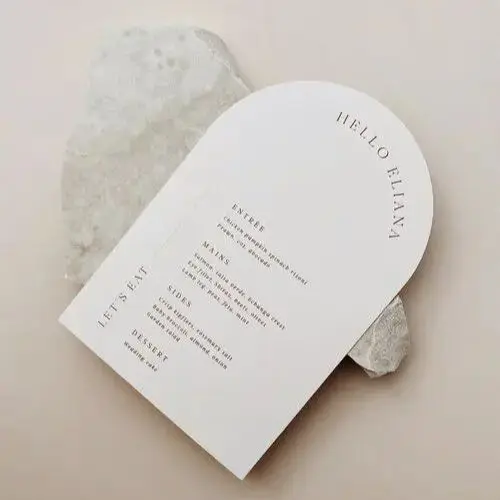 Thank You Cards Arch Thank You Card Wedding Invitation Party Menu Print Minimal Brand Premium Design Business Postcard Save The Date