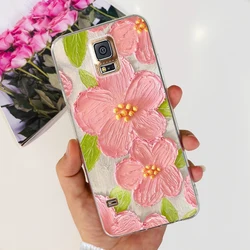 Stylish Painted Soft Silicone Phone Case - Colorful Protection Cover for Samsung Galaxy S5 (754)