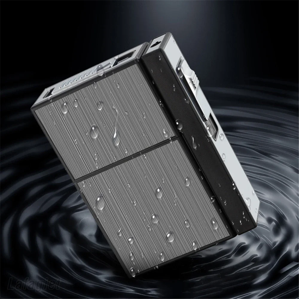 Portasigarette Con Accendino Portasigarette Rigido Cantini - Protegge I Pacchetti Da 20 Sigarette, Design Colorato Porta Sigarette Rollate - Foto 7