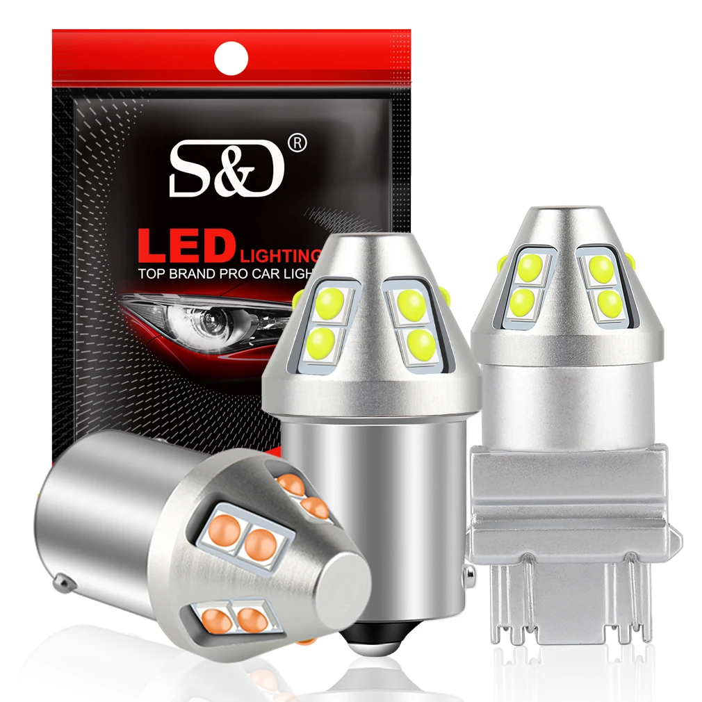 spejl her Opdatering T20 Led W21/5w 7443 W21w 7440 Py21w P21w Led Bay15d Ba15s Bau15s Led Car Led  Bulb P21/5w Turn Signal Light 1156 3157 P27w Lamp - Signal Lamp - AliExpress