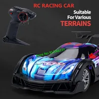 1:18 Championships Electronic Mini RC Racing Car 2.4G High Speed Drift Sports Radio Control Car Toys with Colorful Led Lighting 1