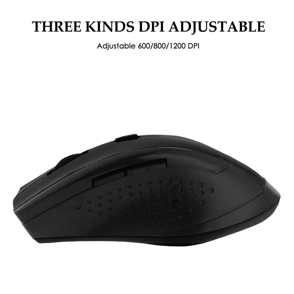 Wireless Mouse Mini Silent 2.4G USB Computer Mouse Optical Mice Noiseless Adjustable DPI for Windows Mac Linux