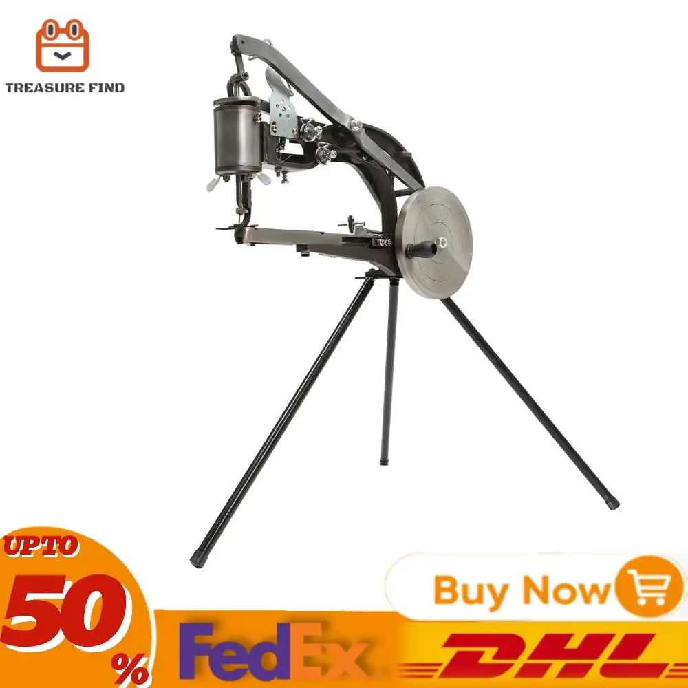Macchina Da Cucire Manuale In Metallo Speciale Macchina Da Cucire Regolabile A 360 ° Macchina Da Cucire In Pelle Per Scarpe Da Riparazione Scarpe In G