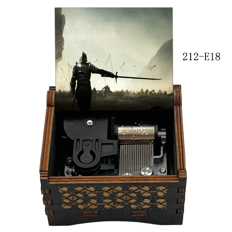 Lonely Warrior Hero Game Music Box Anime Main Theme Chinese Version Musical Gift for Fans Friends Birthday Party Decoration