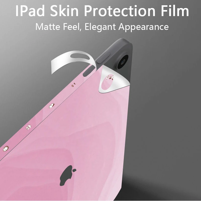 Dustproof Protective Film For iPad Skins 10.2'' 10th Gen 10.9 Air 4/5 Mini 6 Back Cover Sticker Pro 11 12.9