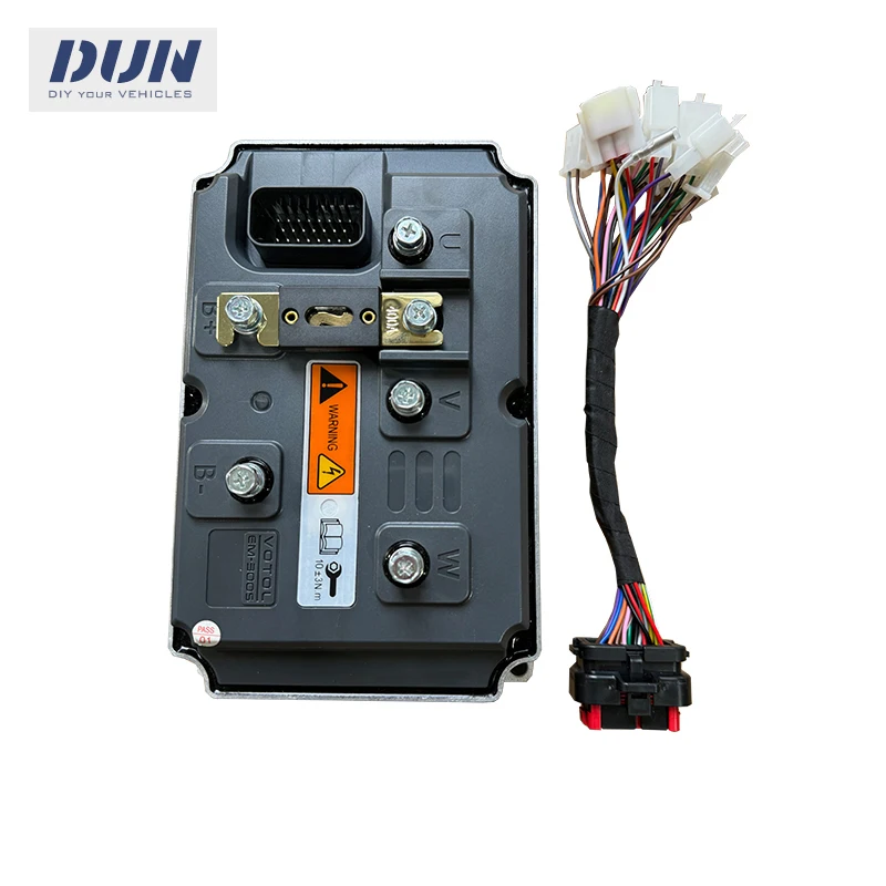 VOTOL EM300S Peak 700A 8KW-10KW Brushless DC Controller with DKD Speedometer Display For Wheel Hub Mid-Drive Motor