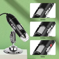 1600X Digital Microscope Camera 3in1 Type-C USB Portable Electronic Microscope For Soldering LED Magnifier For Cell Phone Repair 2