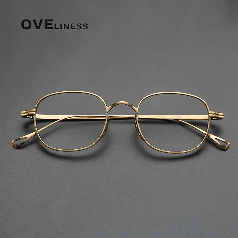 【値下げOK】 昭和レトロ 詳細不明 純チタン メガネ 眼鏡