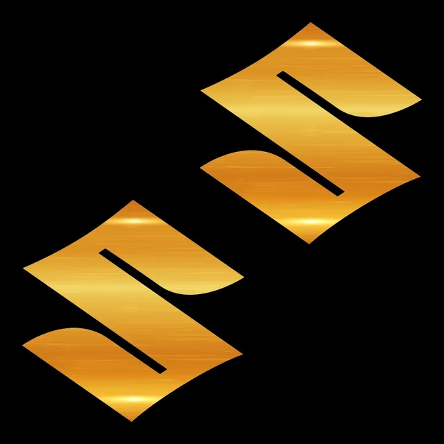 Pegatina Logo LV (Louis Vuitton) dorado