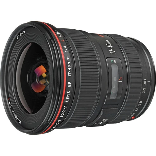 풀 프레임 DSLR 카메라용 캐논 EF 17-40mm f/4L USM 렌즈 3
