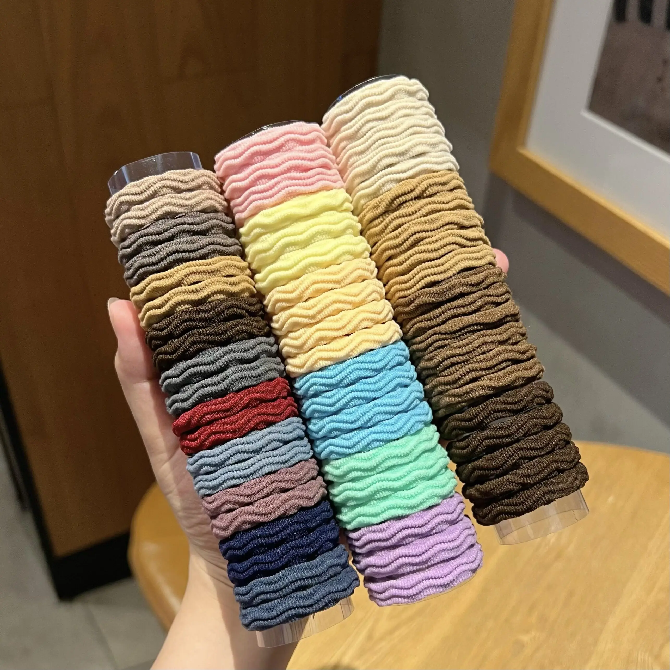 20pcs High-Elasticity Sports Hair Loops 5