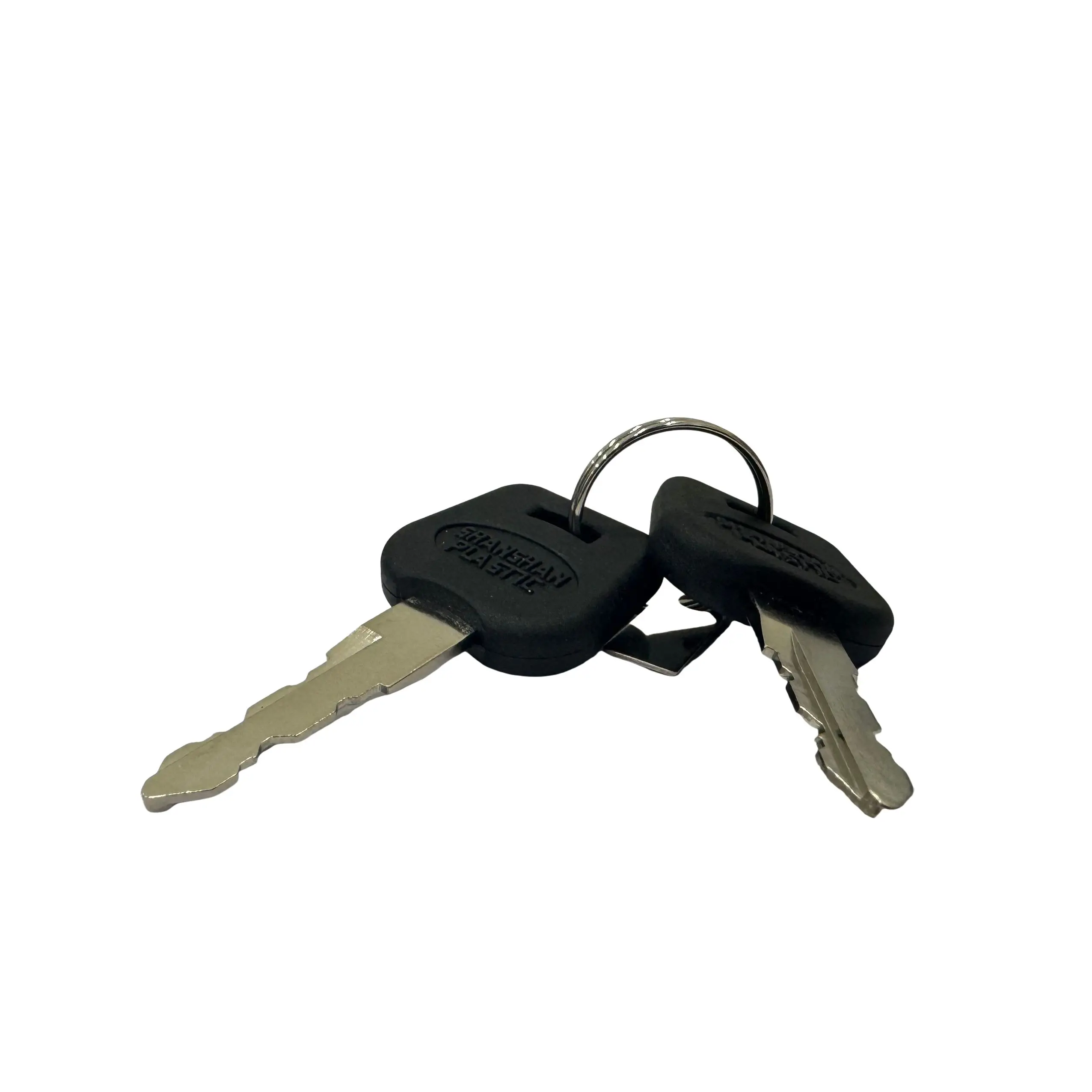 Ebikes Lock - Set di chiavi e serratura per batterie Hailong, 1 o 2 batterie, finitura argentata, accessori per bici elettriche (20 mm