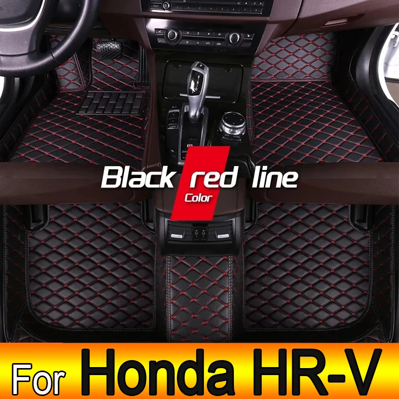 

Car Floor Mat For Honda HR-V e:HEV e:NS1 e:NP1 e:Ny1 RV5 RV6 HRV Vezel 2022 2023 2024 Electric Version Car Mats Car Accessories