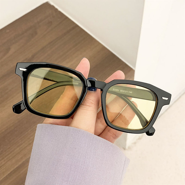 Sunglasses Unisex Rectangle Vintage 2022 Fashion Design Retro Sun Glasses Female Lady Eyeglass Cat Eye Casual Goggles
