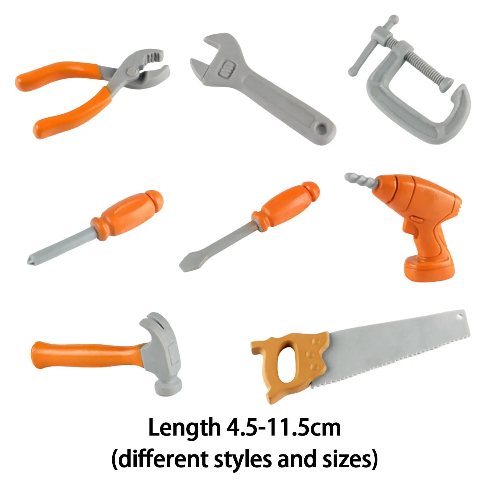 8 Pieces Kids Play Tool Set Motor Skills Montessori for Kids Ages 3+