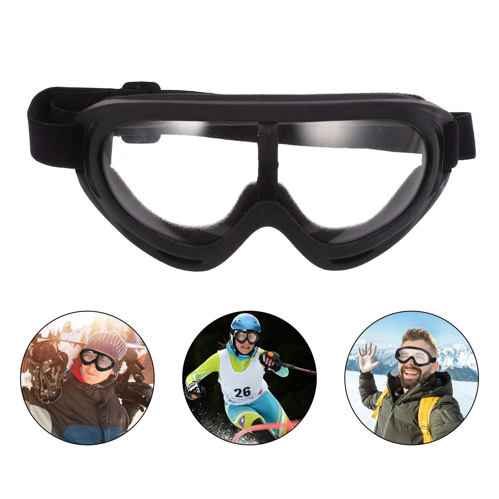 

Scooter Windproof Glasses Cycling Eyewear Riding Outdoor Event Protective Goggles
