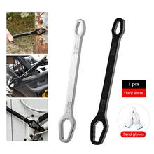 

Universal Torx Wrench Adjustable Glasses Wrench 8-22mm Ratchet Spanner for Bicycle Motorcycle Car Repairing Tools