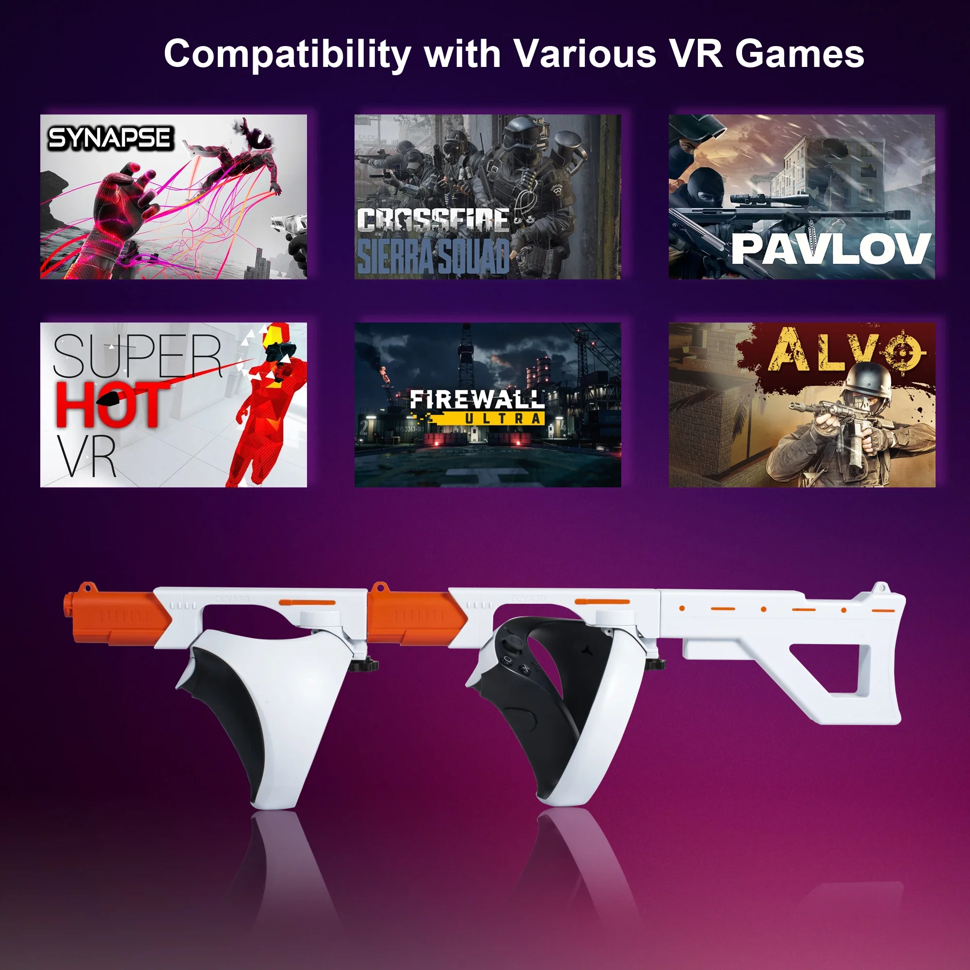 VR Games AccessoriesFor Sony PS VR2 Shooting Game Controller Inventory Accessories Body Induction Magnetic Suction Christmas