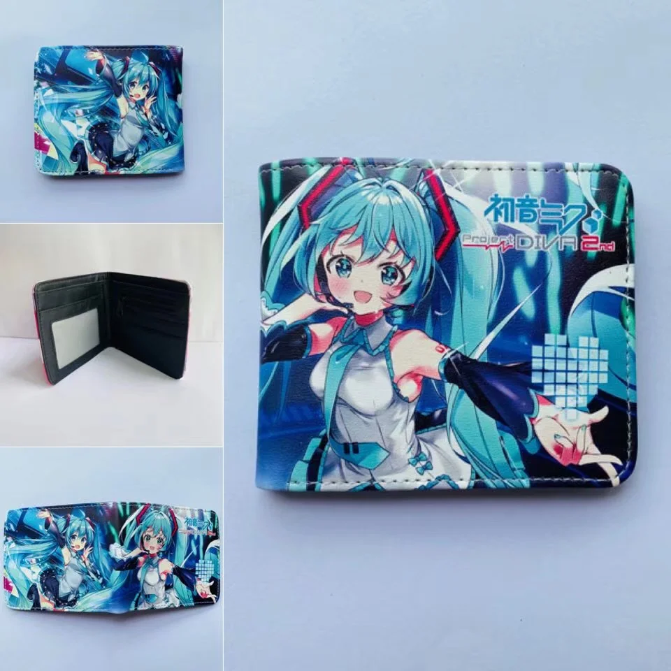 Kawaii Hatsune Miku Anime-Inspired Cute Coin Purse Wallet
