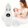 Electric Nasal Aspirator For Babies Rechargeable Booger Remover With Double Size Replacement Head Adjustable Suction Baby Nose