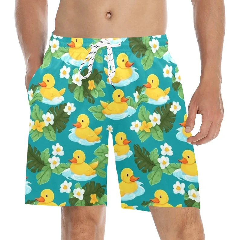 Men's Beach Shorts 3D Print Surfing Hawaiian Trunks