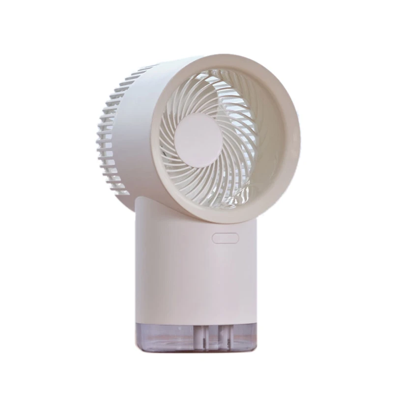 

AT35 Desk Portable Mini Bladeless Fan Spray Fan 4000Mah USB Rechargeable Fan For Home Outdoor Garden