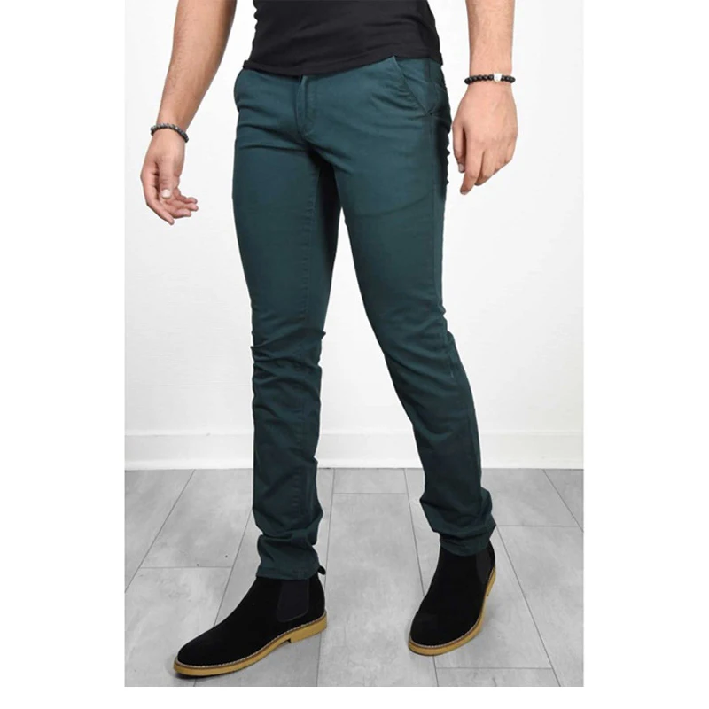 Men trousers Autumn Casual Pants Men 6 Colors Classic Style Fashion Business Slim Fit Straight Trousers Solid Daily Male Clothes