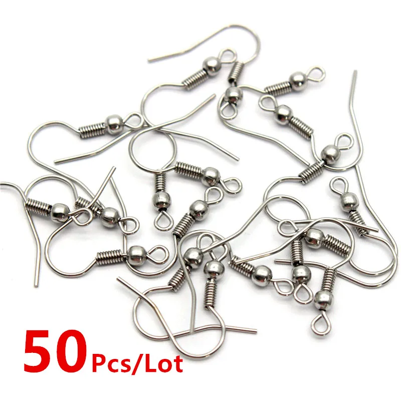 925 Sterling Silver Earring Hooks Hypoallergenic Earring Ear Wires Fish  Hooks for DIY Jewelry Making Earring Making Kit 200Pcs - AliExpress