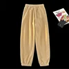 Men Winter Corduroy Plush Extra Thick Pants Lambswool Warm Loose Comfortable Rib Leg Pants Lined Fleece Sports Joggers Trousers 6