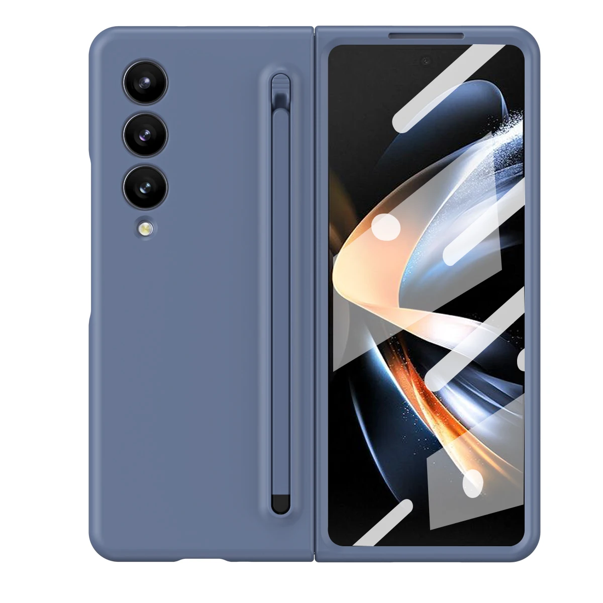 Phone Case For Samsung Galaxy Z Fold 5 4 With Touch Pen And Screen_voghion.com