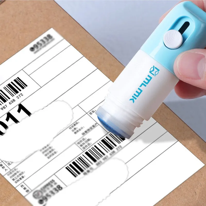 Thermal Paper Corrector Data Protection Fluid Important Privacy Protection Correction Fluid Portable Courier Invoice Alter Tool
