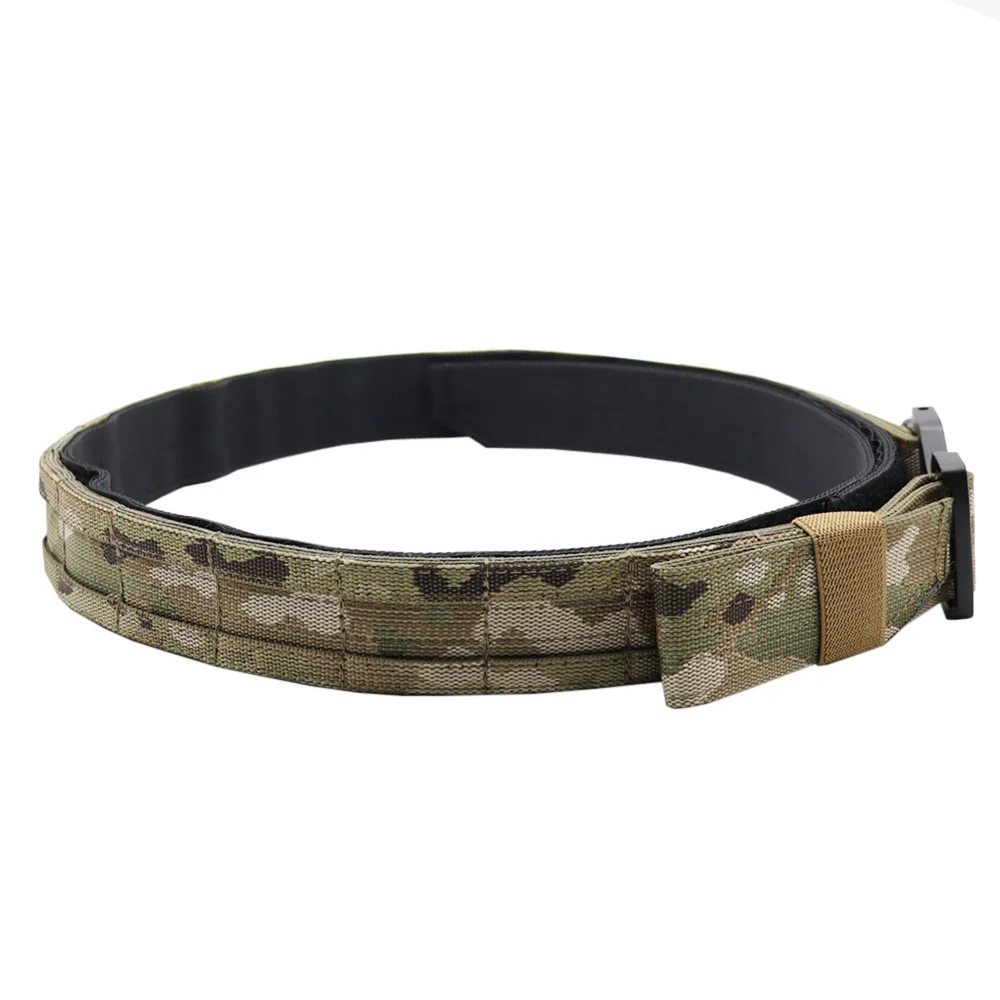 1.5 Inch Tactical Belt Ronin Style Two Layer Molle Belt Hunting