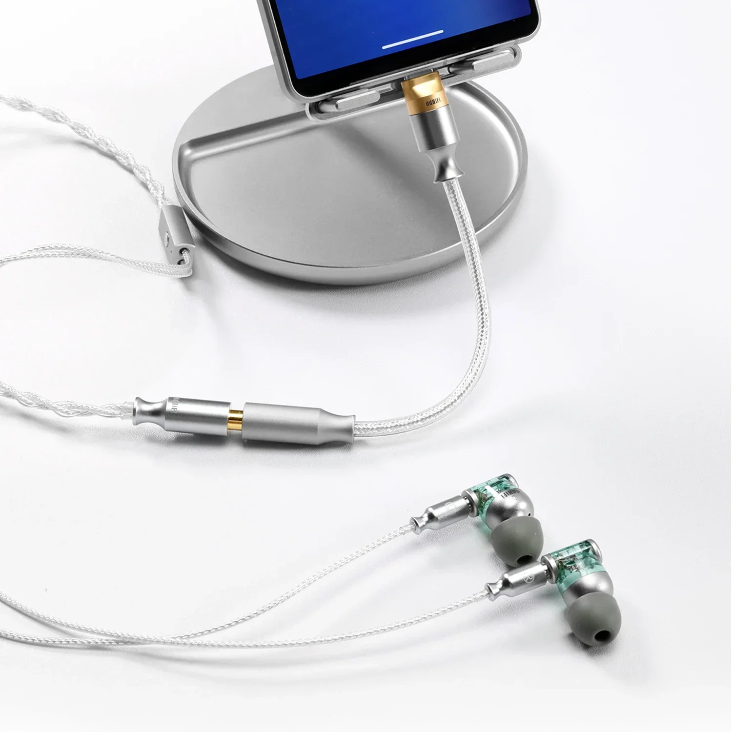 DD ddHiFi TC35CM2 USB DAC AMP USB-C to 3.5mm Hi-Res Audio Cable High-Fidelity Lossless Decoding Adapter PCM 32bit/384kHz