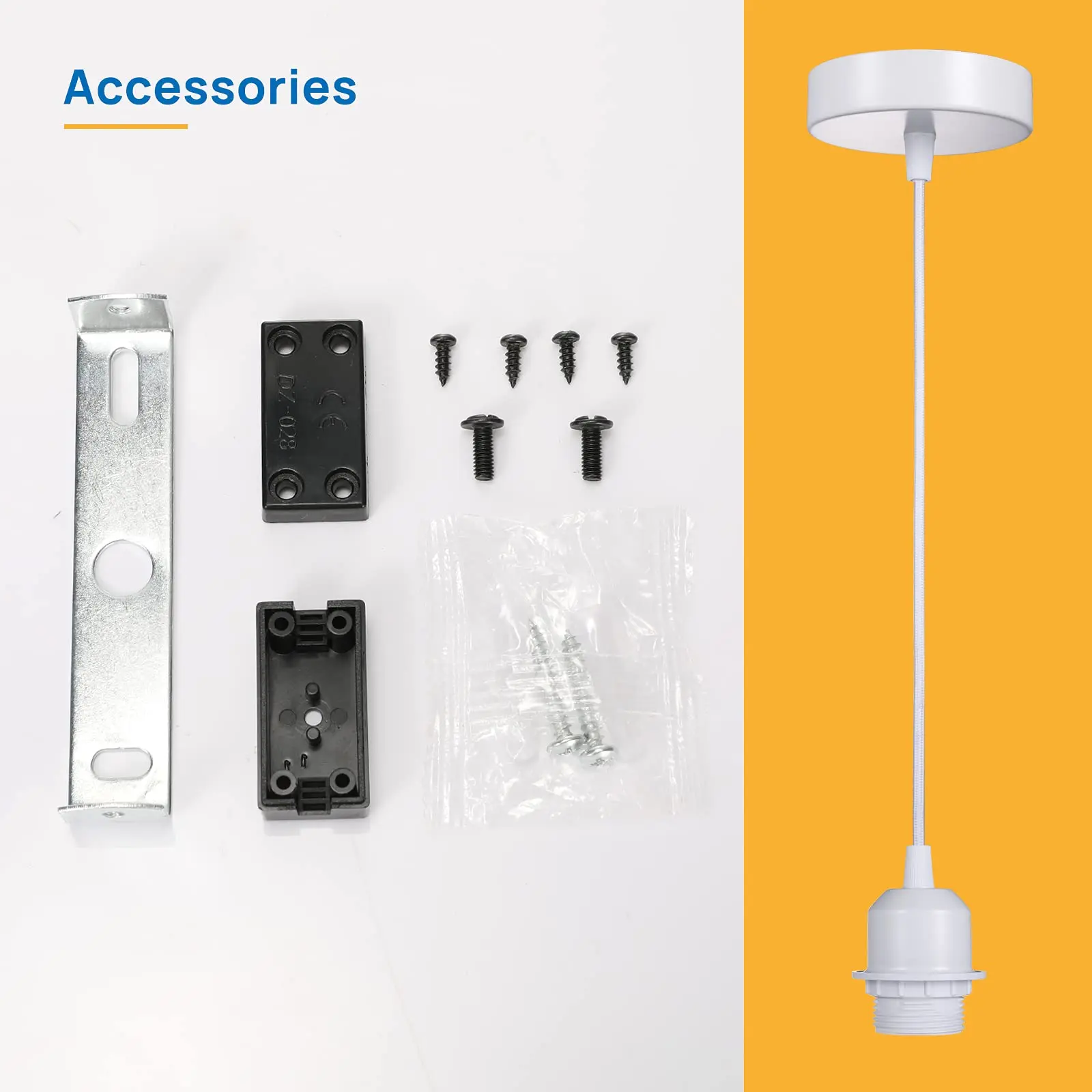 Simplicity Led Base Pendant Lights Full Teeth E27 Lamp Holder Socket 110V 220V Lamp Base for Home Lighting Bulb