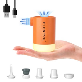 FLEXTAIL Portable Electric Air Pump with Camping Light 1
