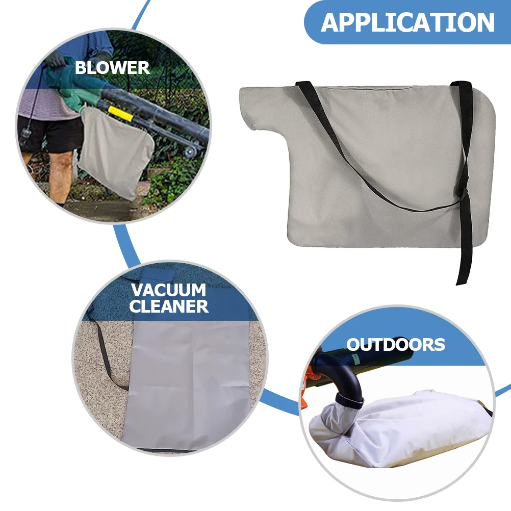 Leaf Blower Bags Practical Vacuum Replacement Outdoor Storage Yard Fallen Leaves 6