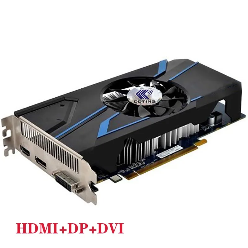 CCTING R7 350 2GB �׷��� ī�� GPU, AMD Radeon R7 350 ���� ī�� ��ǻ�� ���� HDMI VGA �߰�