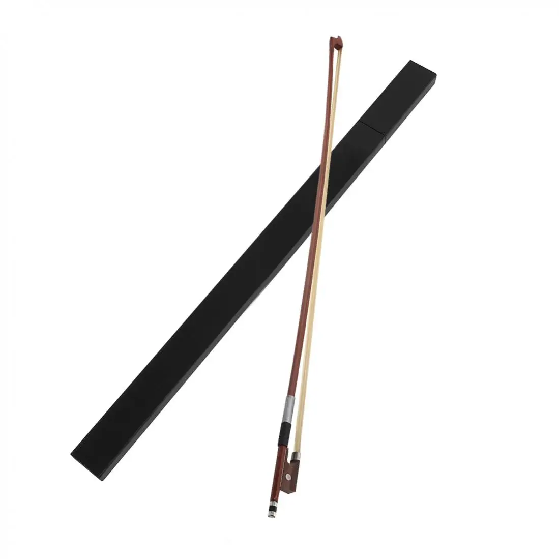 Brazilwood White Horsehair 4/4 Violin Bow Accessories Rosewood Frog Fiddle Bow Gift Violin Accessories