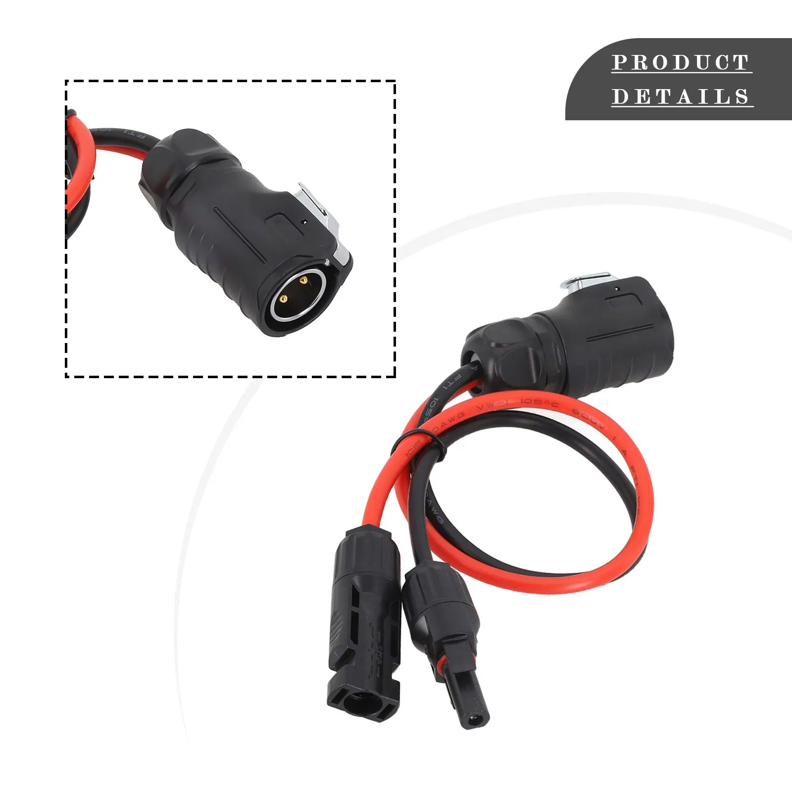 

2 Pin Adapter Adapter Cable Adapter Adapter Cable Circular Connector Plug And Play Power Industrial Adapter Cable