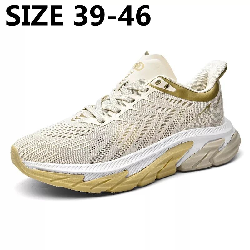 

New Professional Running Shoes Men Big Size 39-46 Comfortable Walking Shoes Outdoor High Quality Running Sneakers