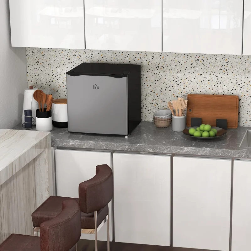 Compact Mini Freezer with Removable Shelves