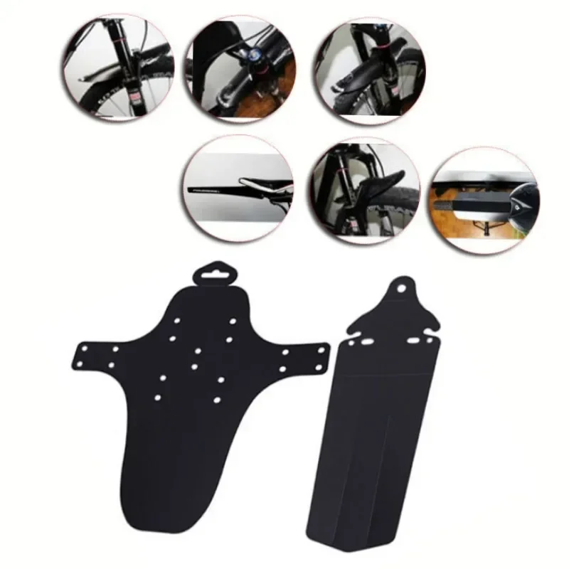 A Set of Bicycles MTB Mountain Bike Front and Rear Mud Fenders Bicycle Accessories Bicycle Parts Bicycle Fender