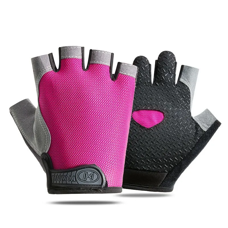 Gym Gloves Fingerless Sports Fitness Training Men's Cycling Gloves Woman Motorcycle Mtb Anti-slip Bicycle Accessories half finger gloves cycling gloves sports gloves
