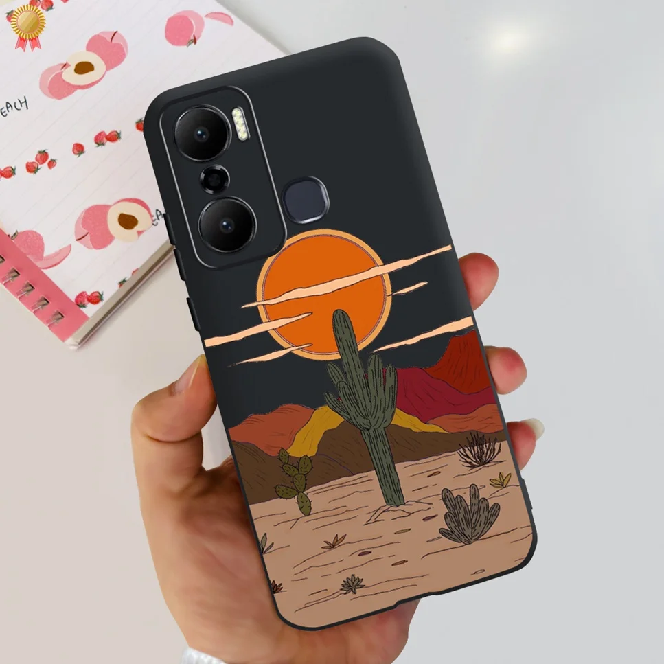 Cute Astronaut Clear TPU Silicone Bumper Phone Case Cover